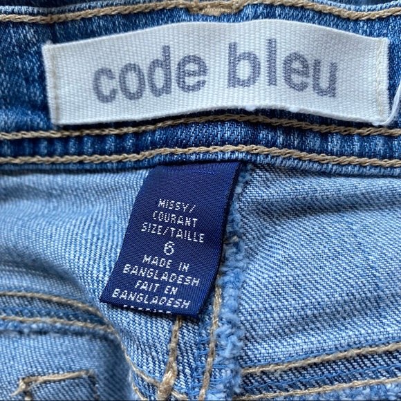 Vintage Cuffed Capris Denim Jean Pants - Picture 4 of 11